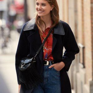 Sandro Linna belted coat